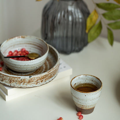 Chinese Handmade Ceramic Sharp Water Cup (Single Cup)