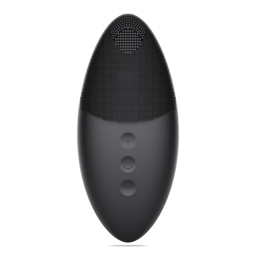 Chargeworx Groom Essentials Rechargeable Silicone Face Scrubber Face Massager Tool Waterproof Sonic Facial Cleansing Brush Skincare Eye Massager Face Exfoliator Face Brush Skin Care Tools