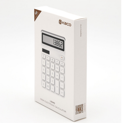 Xiaomi LEMO 12-Digit Desktop Calculator