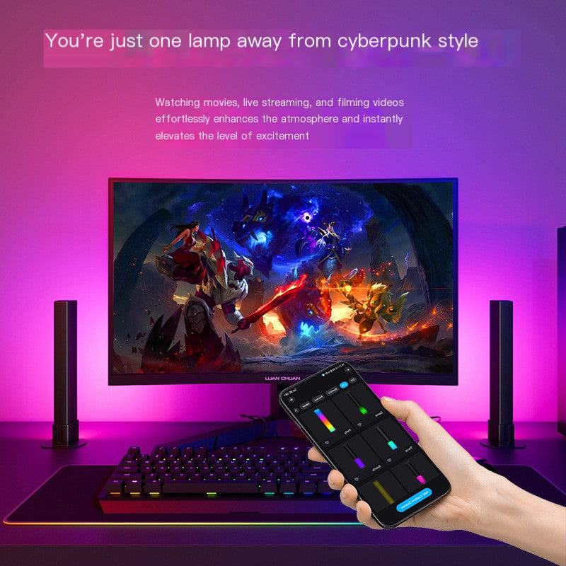 USB Bluetooth APP & Infrared Remote RGB Atmosphere Light