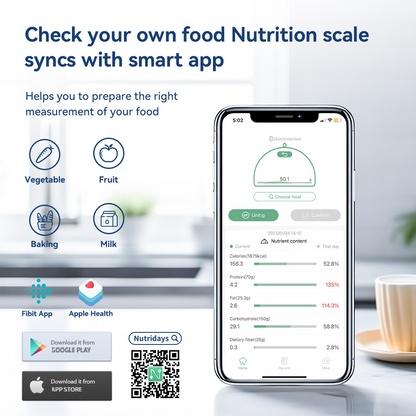 Smart Kitchen Scale with Nutrition App