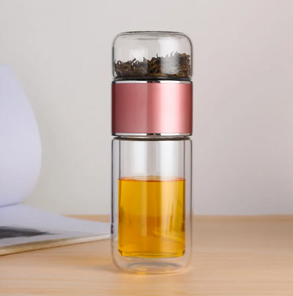 Double Glass Office Tea Cup