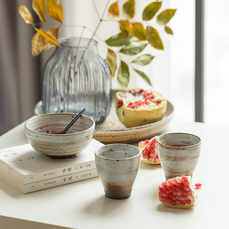 Chinese Handmade Ceramic Sharp Water Cup (Single Cup)