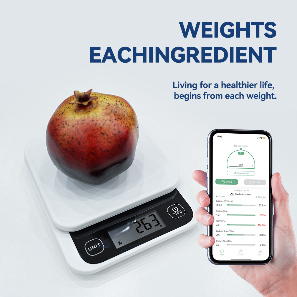 Smart Kitchen Scale with Nutrition App