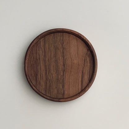 Natural Walnut Wood Coaster