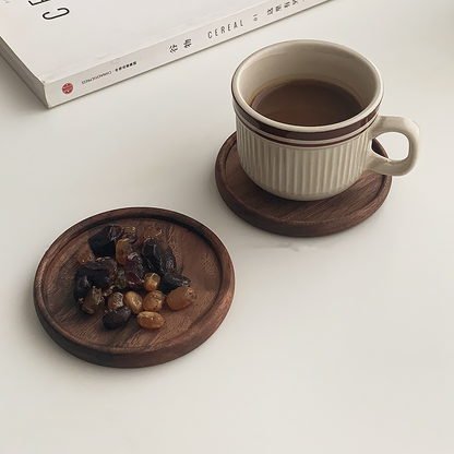 Natural Walnut Wood Coaster