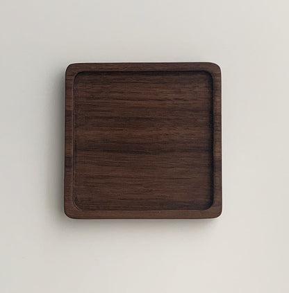 Natural Walnut Wood Coaster