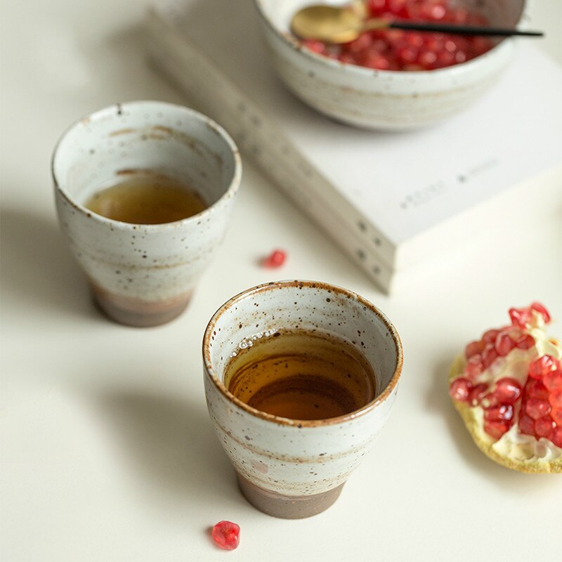 Chinese Handmade Ceramic Sharp Water Cup (Single Cup)