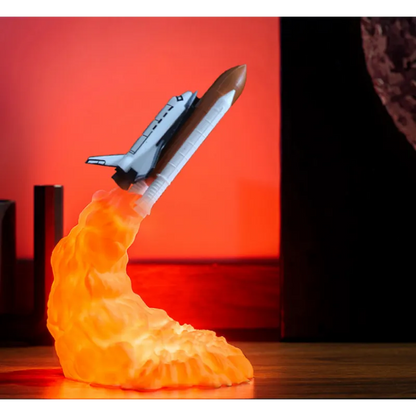 Rocket Space Explorer Night Light