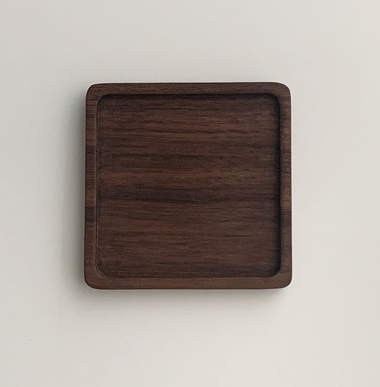 Natural Walnut Wood Coaster